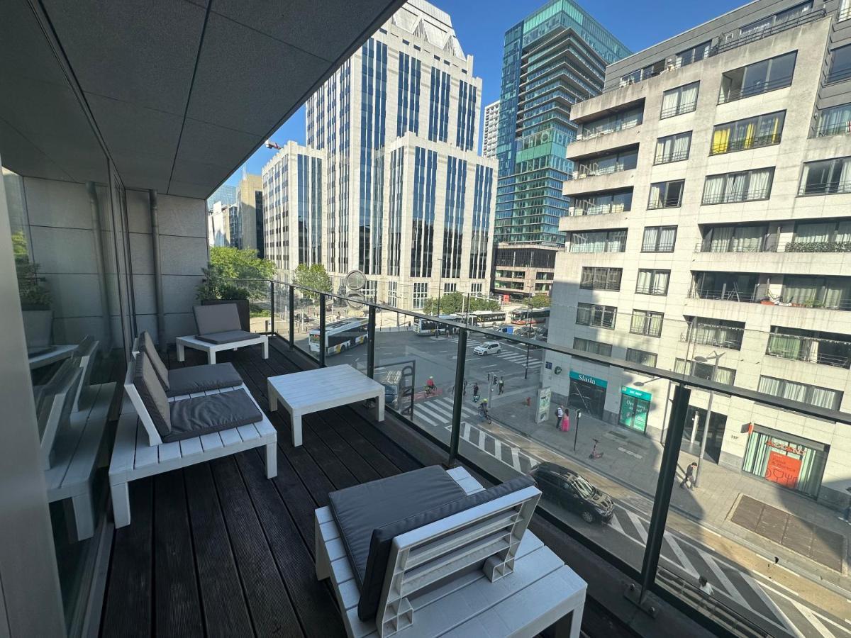 3 Bedroom Apartment In City Center With Balcony View Brussels Ngoại thất bức ảnh